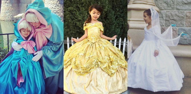 LOOK: Designer dad creates enchanting Disney-inspired costumes