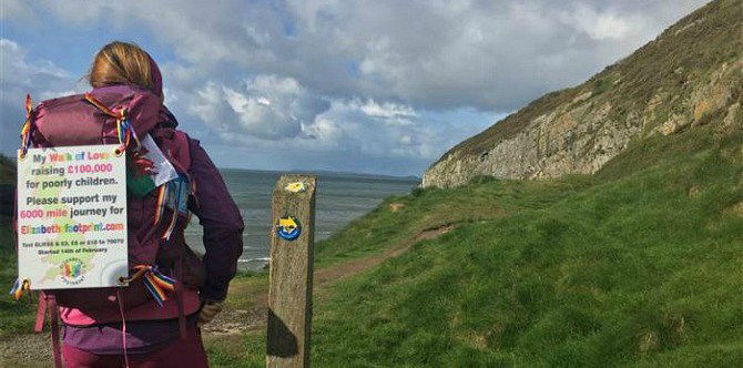 Walk of love: Mom walks 6k miles in memory of her daughter