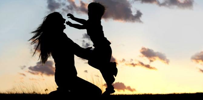 "Someday I won't pick you up again": A mom embraces her child getting older