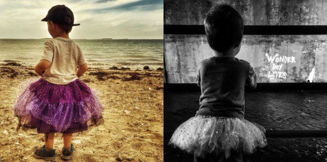 A stranger called her a "bad mommy" for letting her son wear a tutu, and her response went viral