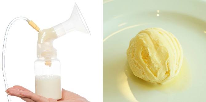 How to make your own breast milk ice cream