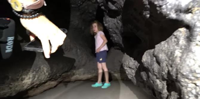 An unexpected discovery: Little girl found deep inside a cave