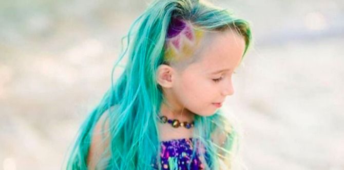 Mom fires back at haters who judged her for giving her daughter "unicorn hair"