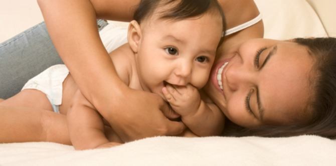 Listening and responding to your baby’s babbling can make them smarter