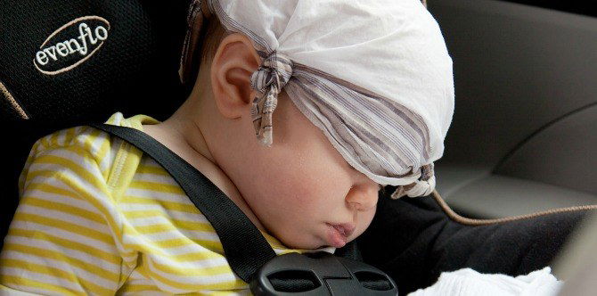 Study says that prolonged use of car seats can put babies at risk