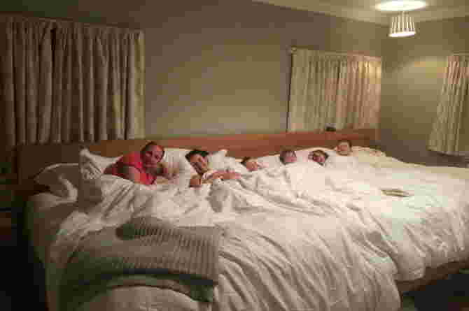 co-sleeping older kids