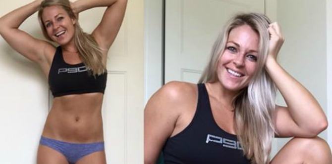 Belly rolls are normal! Fitness blogger Ashlie Molstad keeps it real and shares photos of her "not-so-flattering side"