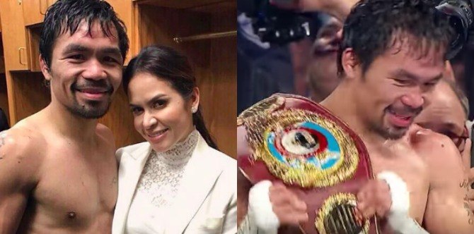 Jinkee Pacquiao on husband Manny's victory: "God is awesome"