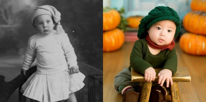 The most popular names of the last 100 years