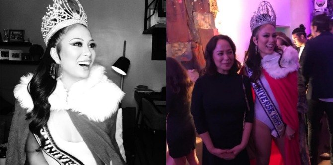 LOOK: Isabelle Daza channels mom Gloria Diaz wearing her actual 1969 crown!