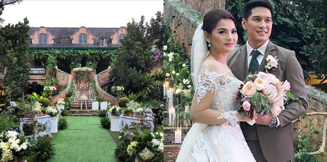 LOOK: Actor Luis Alandy marries girlfriend Joselle Fernandez in a gorgeous garden ceremony