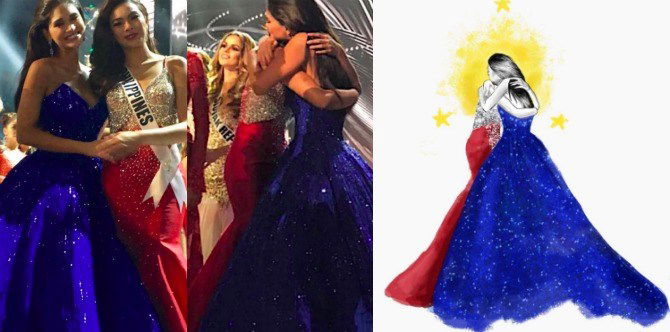 Get to know the college student behind the viral Pia Wurtzbach and Maxine Media drawing