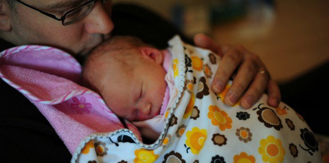 Cuddling your newborn can make them smarter and healthier
