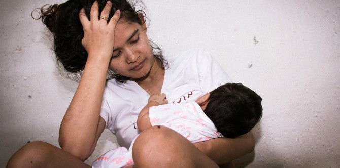 "I wanted to die in the first few seconds of breastfeeding my baby"