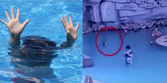 4-year-old drowns silently while his mom plays on her smartphone