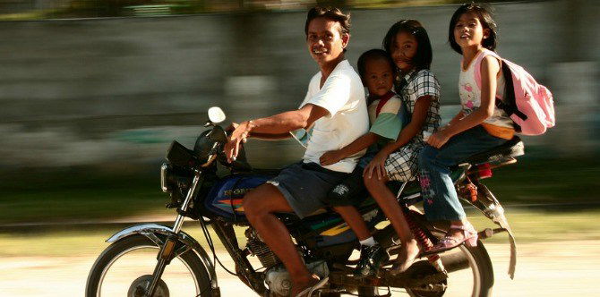 Children below 18 are now banned from boarding motorcycles