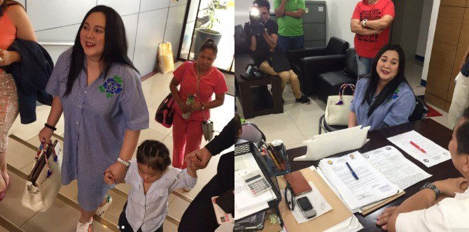 Claudine Barretto files NBI complaint against basher who called her adopted child 'batang lansangan'