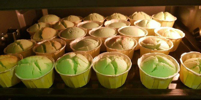 Mommy recipe: Breastmilk pandan mini-muffins!