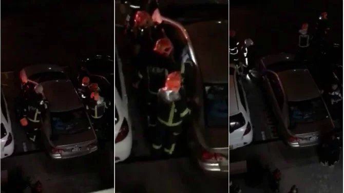 5-month-old baby found trapped inside car