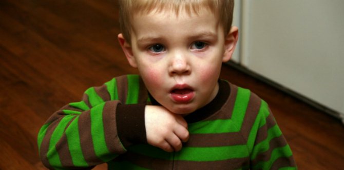 How can you tell if your child's sore throat might already be a bacterial infection?