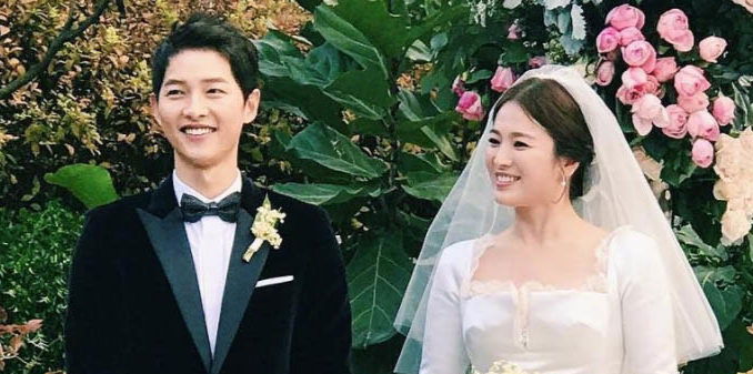 Song Joong-ki and Song Hye-kyo wed in tightly guarded ceremony