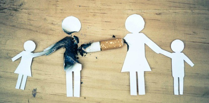impact of cigarette smoking on the family Influence Environment and Tobacco Addiction: A Short Report from a Post-Graduate Teaching Hospital, India Secondhand Smoke and Child Custody