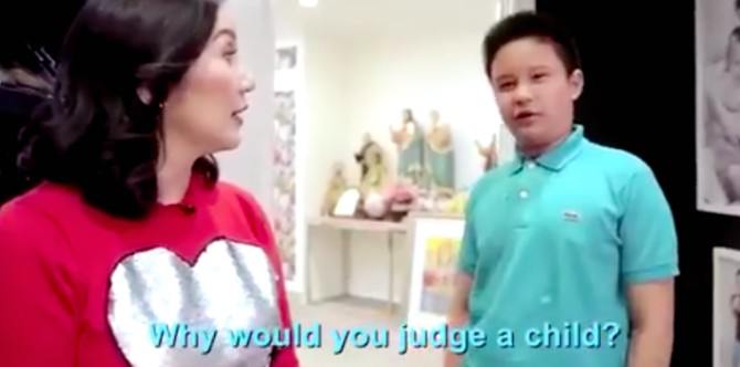 "Why would you judge a child?" Bimby Aquino Yap speaks out against rumors that he is gay