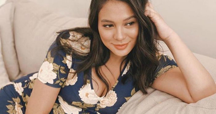 Isabelle Daza shares a photo of her newborn baby boy!