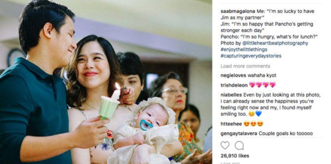 Look: Preemie baby ni Saab Magalona nabinyagan na