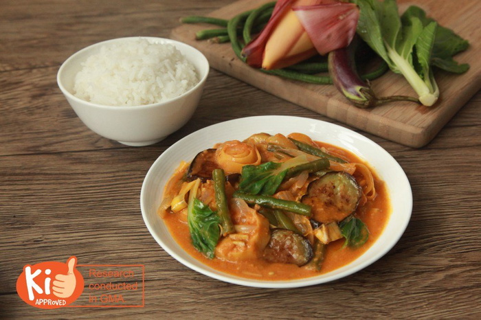 This delicious twist on the classic Kare-Kare will teach your kids to love veggies!