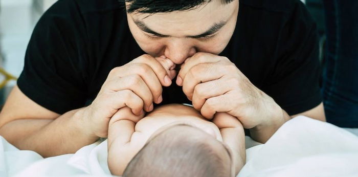 Dad's can help their babies to talk early, study says