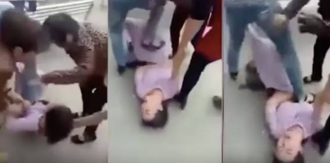 Galit na misis, binugbog ng takong ang kabit ni mister!