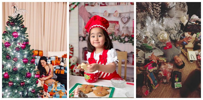 LOOK: Celebrities nag-celebrate ng Pasko kasama ang pamilya