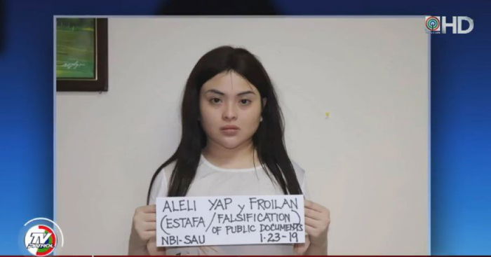 Aleli Yap, nahaharap sa kasong carnapping, estafa