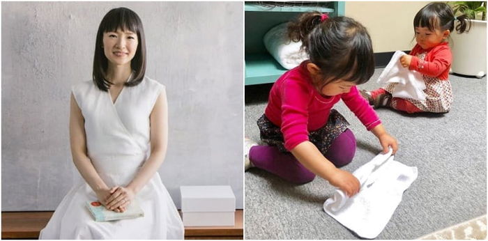 Marie Kondo's secrets to decluttering for tired parents!