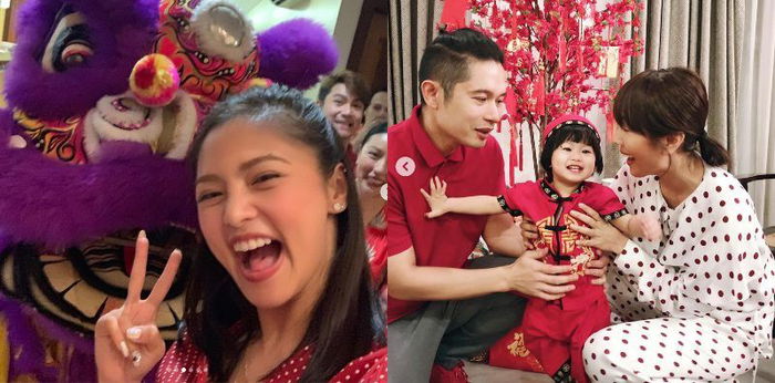 LOOK: Ang masayang pagsalubong ng Chinese New Year ng celebs