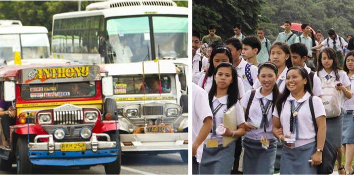 20% student discount sa lahat ng public transportation—pati eroplano at barko