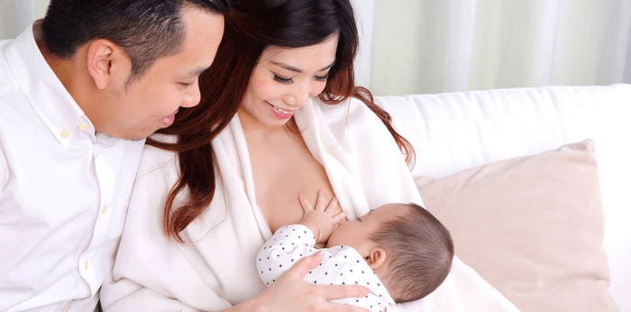 Breastfeeding is more effective when both parents are involved