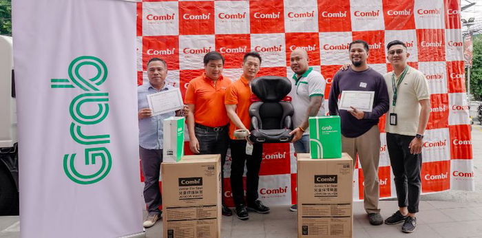 GrabFamily cars now equipped with Combi car seats