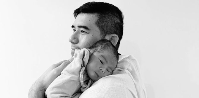 LOOK: Champ Lui Pio ng Hale, tatay na!