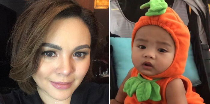 Claudine Barretto, ipinakita na ang mukha ng anak na si Noah sa publiko
