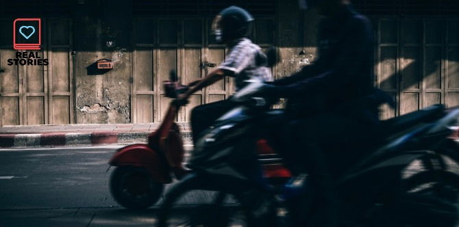 Manyak na naka-motor, tinatapunan ng semilya ang mga babaeng nakakasalubong