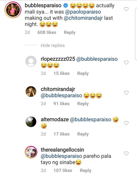 LOOK: Sagot ni Neri Naig sa isang netizen patungkol sa malisyosong tsismis na sinabi nito tungkol sa asawang si Chito Miranda