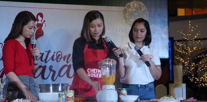 Mommies get to have a special holiday cooking workshop from Mega Prime