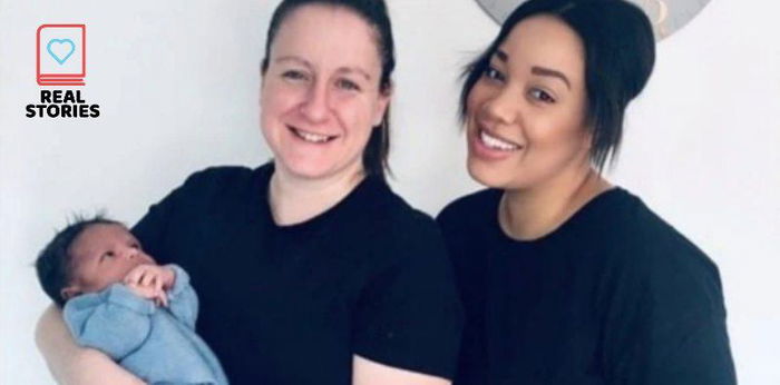 LOOK: Same-sex couple dumaan sa 'shared motherhood'