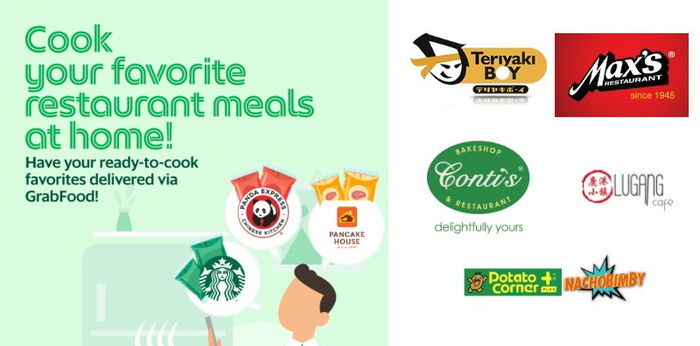 GrabFood now delivers frozen goods from  your select favorite restaurants
