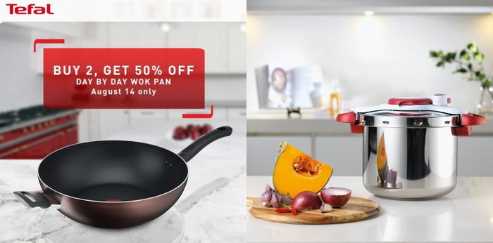 Bring the spark back to your kitchen with exciting deals from Tefal Cookware