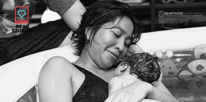Faith del Mundo: “My second birth is an AMAZING birthing experience of gentle birth, VBAC.”