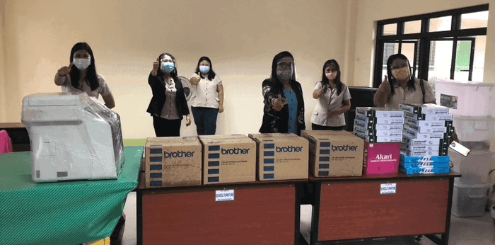 Brother Philippines and SEA Institute donate to Batangas public schools