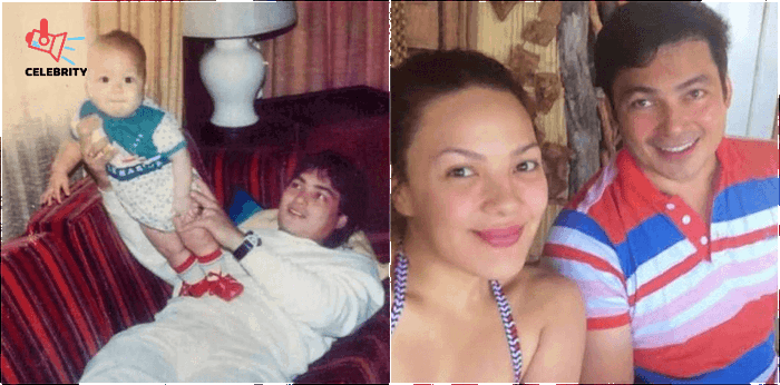 KC Concepcion to Gabby Concepcion: "You always keep me down to earth....Papa Happy Birthday!"